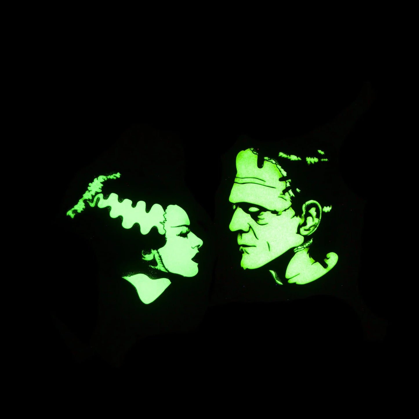 Bride of Frankenstein & Frankenstein Enamel Pin Set