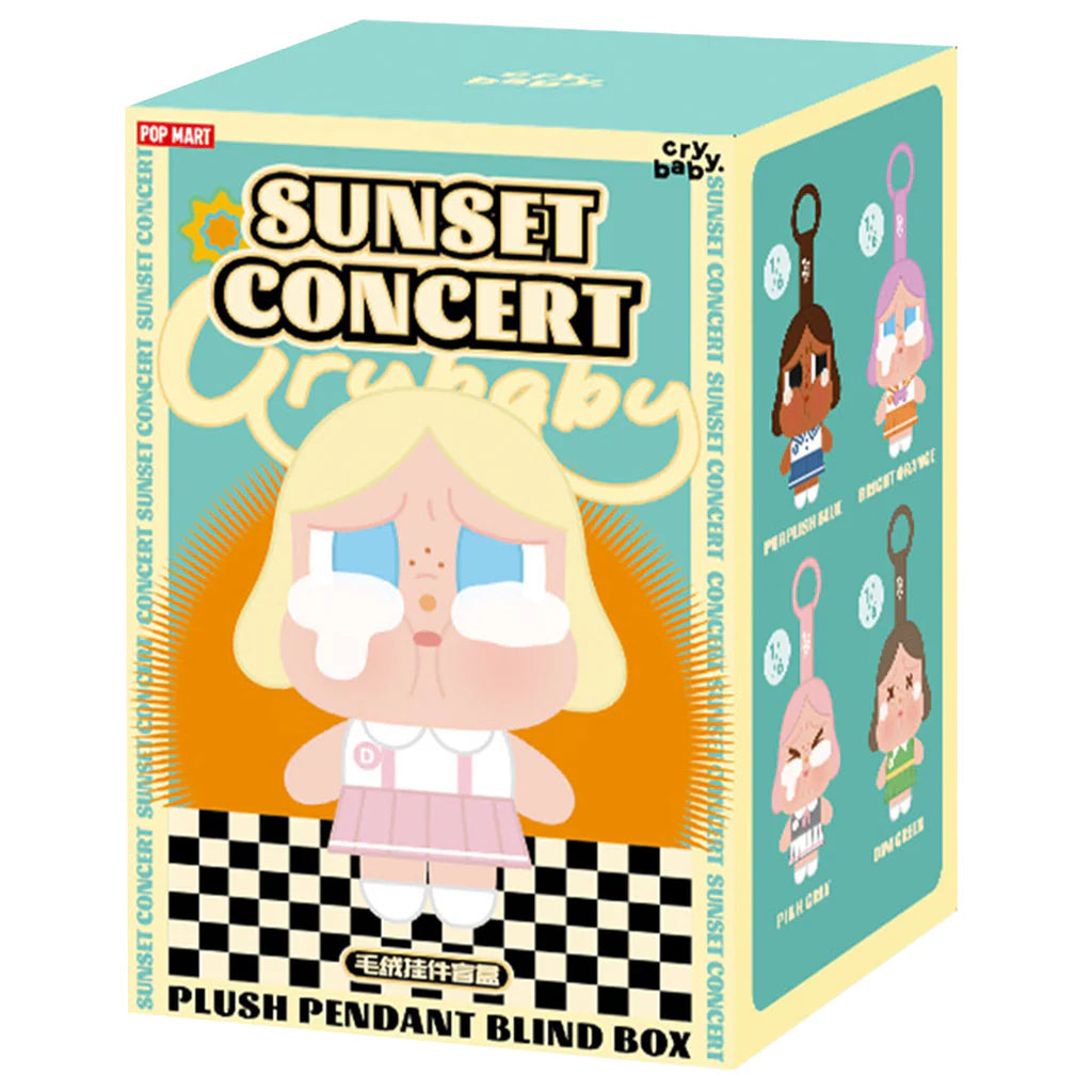 CRYBABY Sunset Concert Series-Plush Pendant BLIND BOX