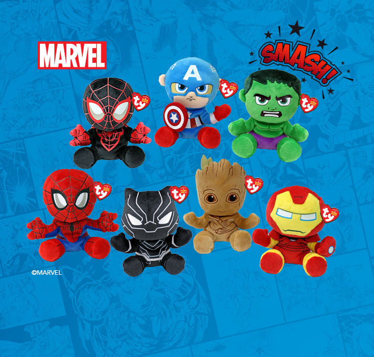 Ty Medium Marvel Plush