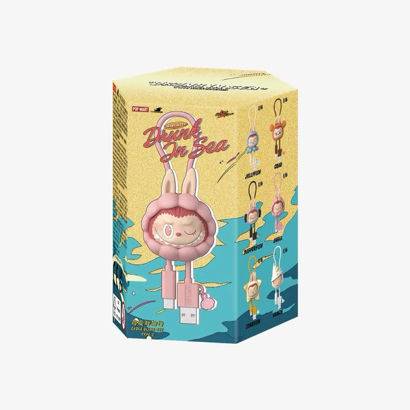 The Monsters Enchanted by the Seaside USB Type-C Cable BLIND BOX