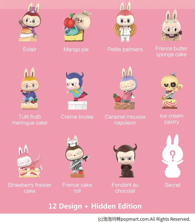 The Monsters Patisseries Series Figures BLIND BOX
