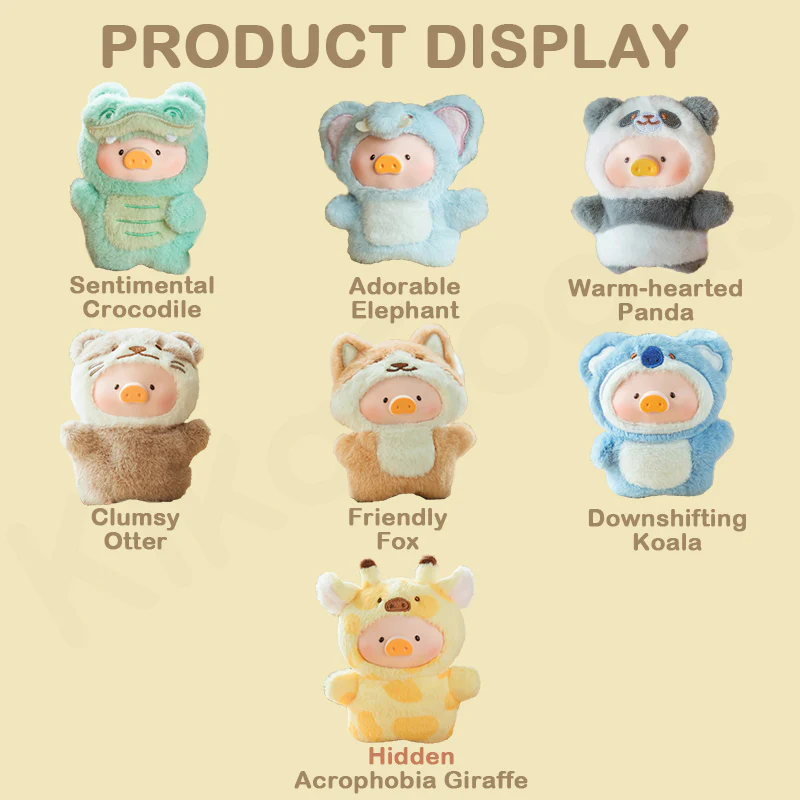 Animal Party - Puppet Show Series Plush Keychain BLIND BOX