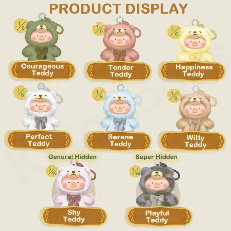 Lulu The Piggy Vintage Teddy Shop Vinyl Plush BLIND BOX