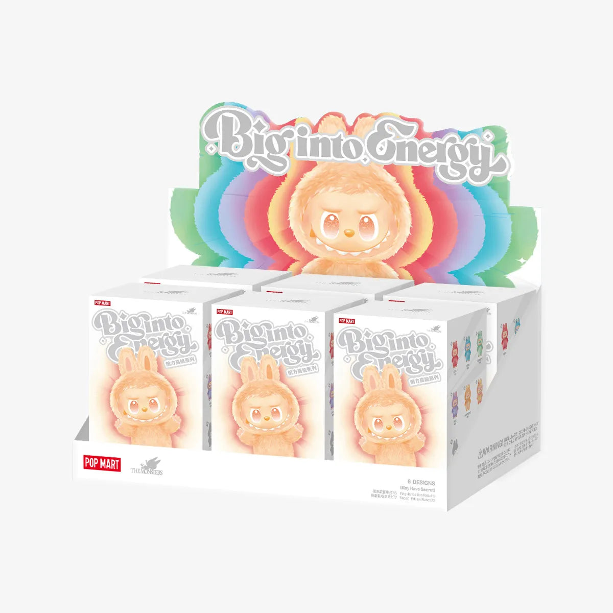 THE MONSTERS Big into Energy Series-Vinyl Plush Pendant Blind Box
0