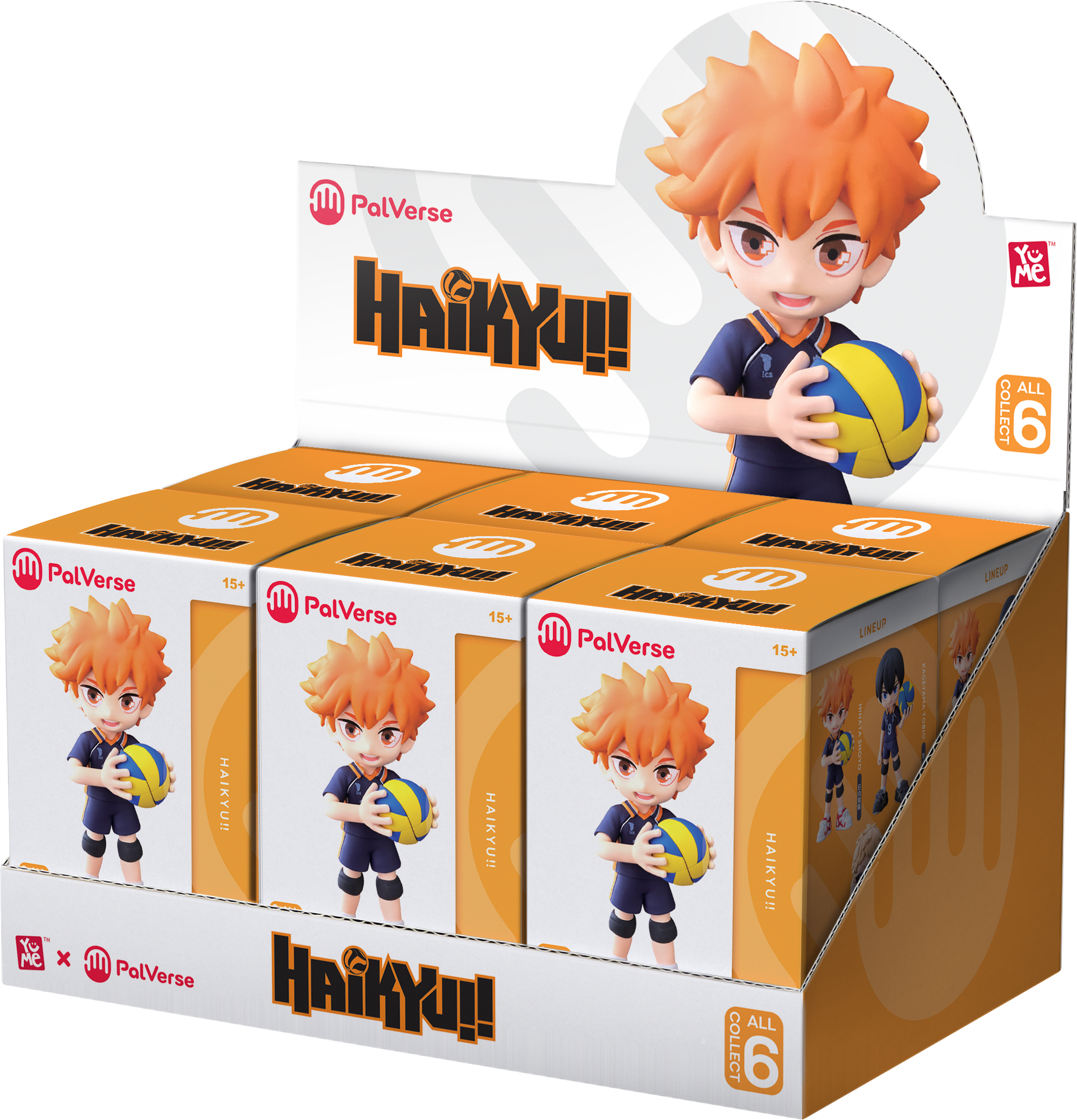 Haikyu!! 3.5" Anime Figures - Blind Box CDU