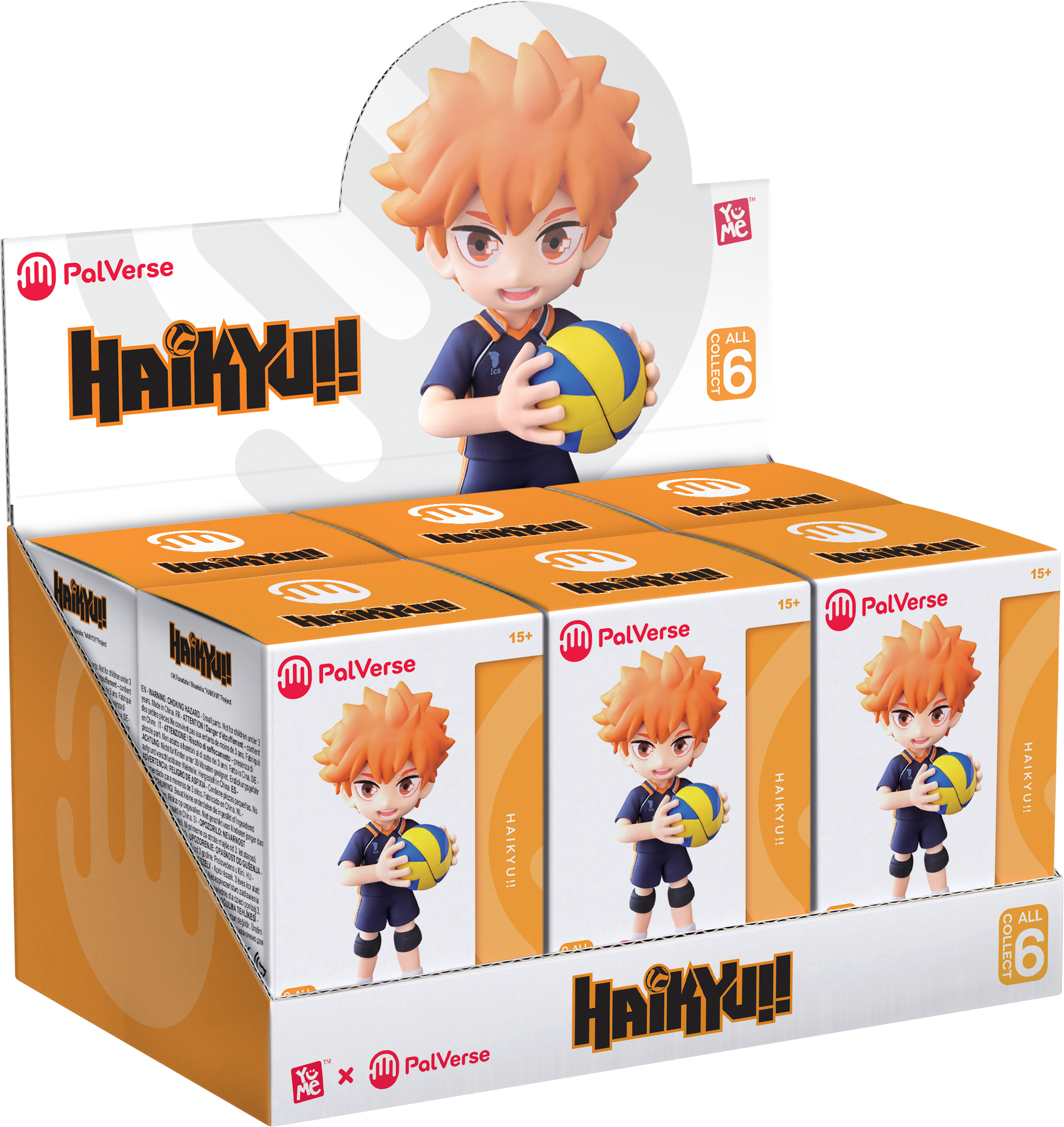 Haikyu!! 3.5" Anime Figures - Blind Box CDU