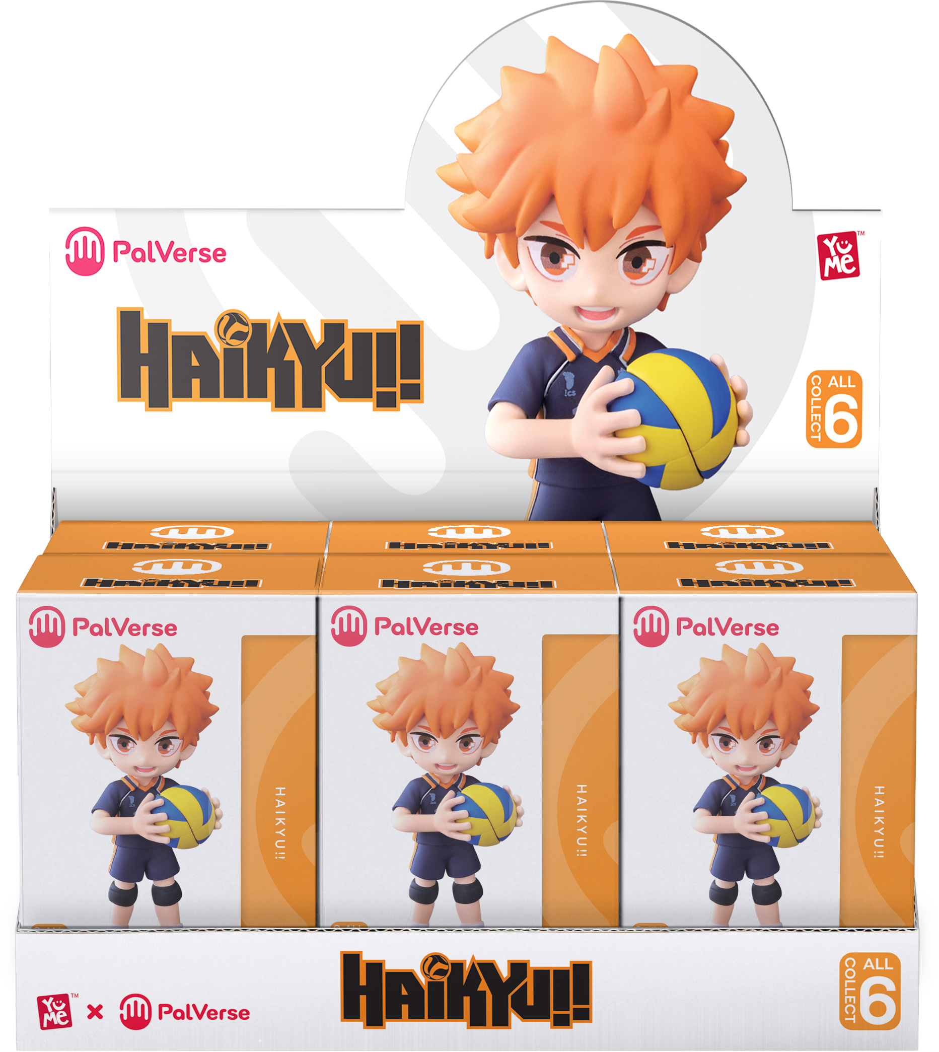Haikyu!! 3.5" Anime Figures - Blind Box CDU