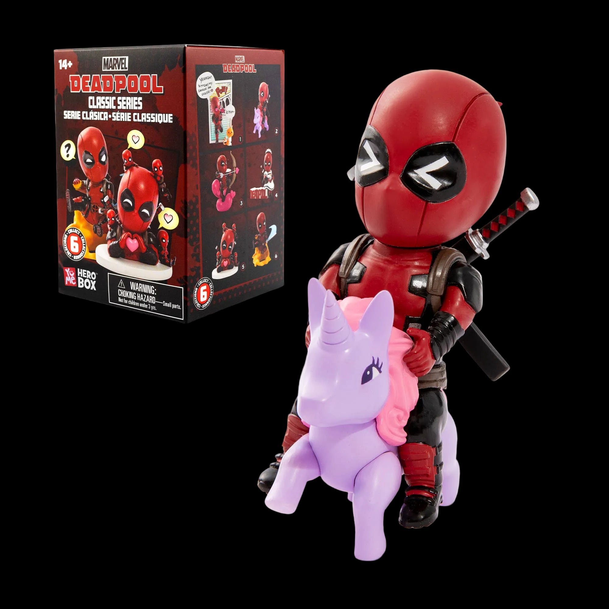 Marvel Deadpool Classic Series Hero Box - Blind Box CDU