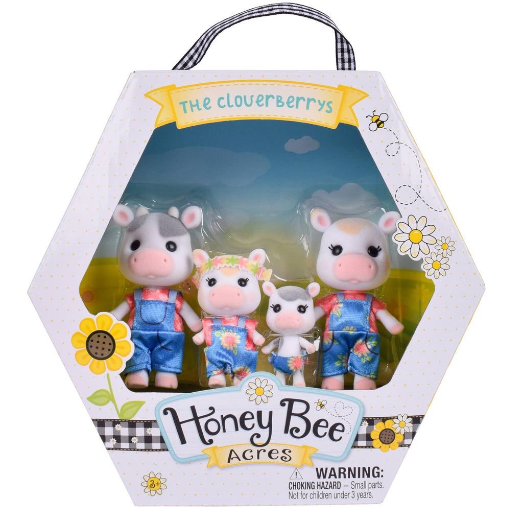 Honey Bee Acres The Cloverberrys Cow Family Set