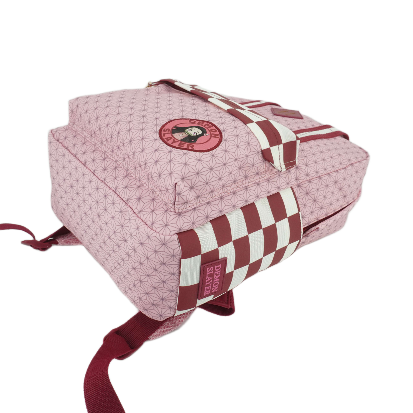 Demon Slayer Logo Cotton Canvas Women's Pink Mini Backpack