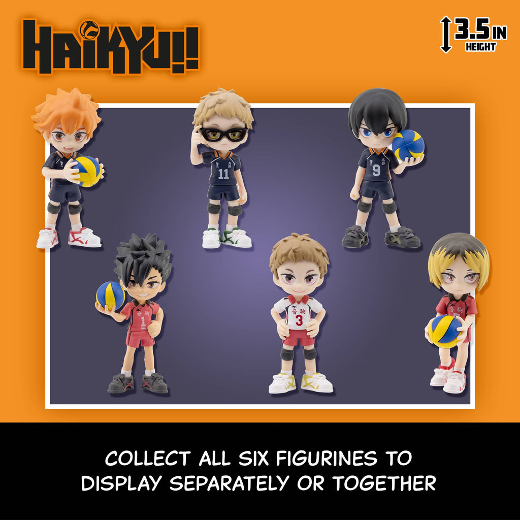 Haikyu!! 3.5" Anime Figures - Blind Box CDU