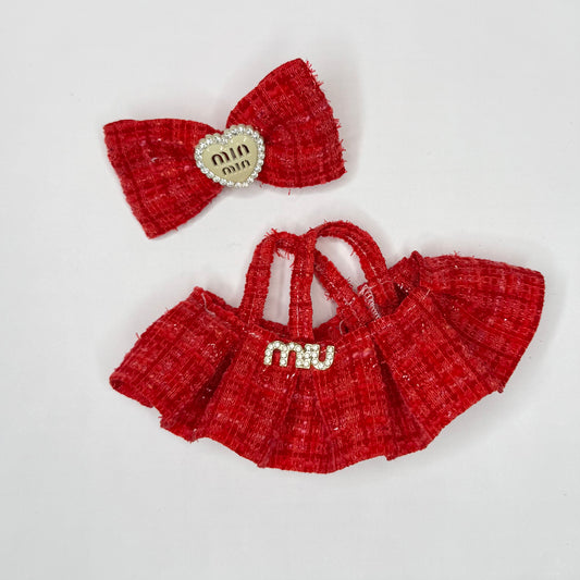 Labubu - Fancy Miu Miu Red Dress