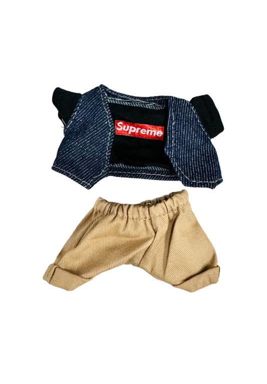 Labubu SUP Black Outfit Set