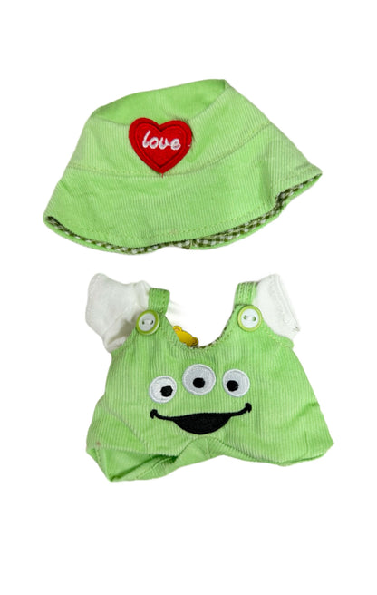 Labubu Green Outfit Set