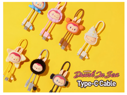 The Monsters Enchanted by the Seaside USB Type-C Cable BLIND BOX