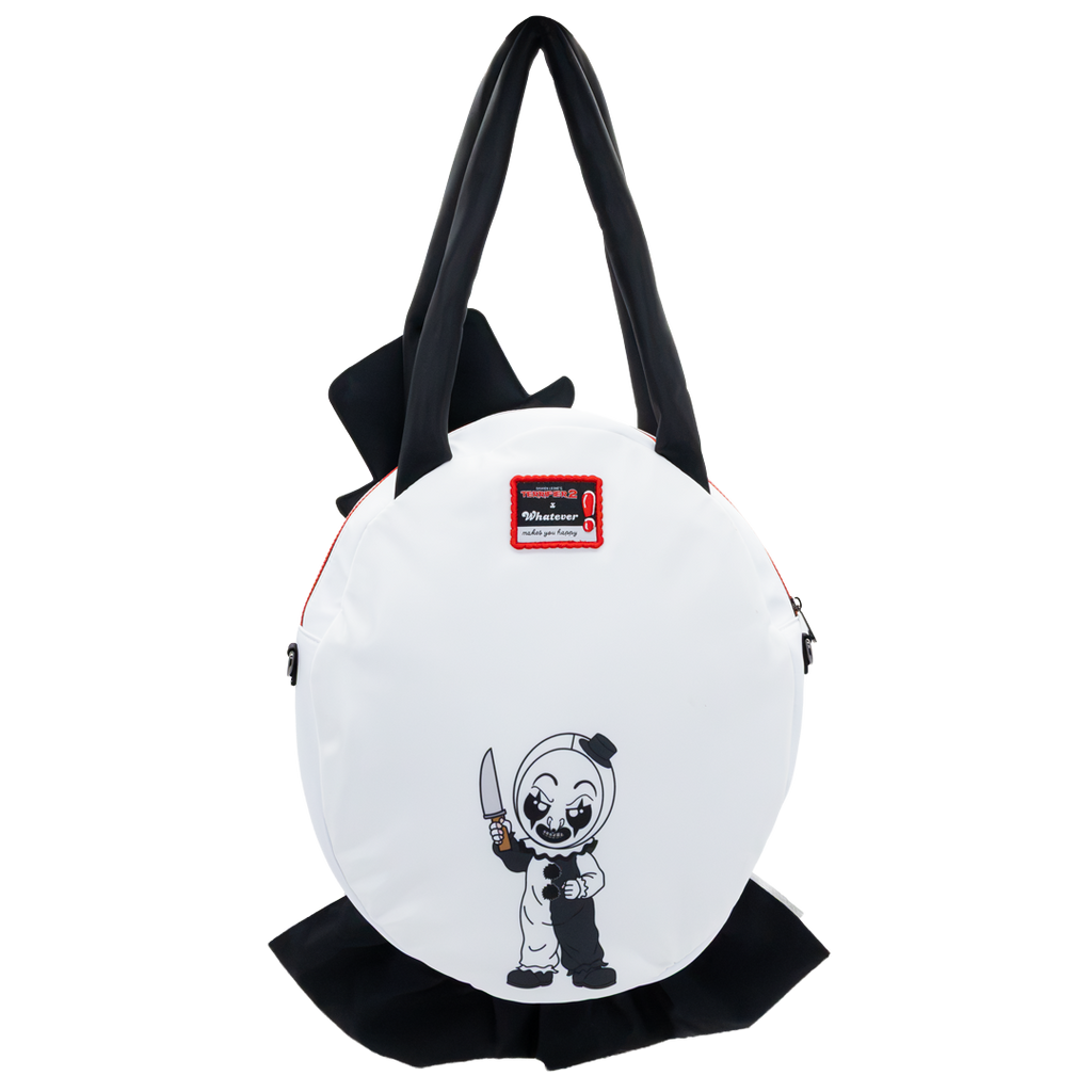 Terrifier 2 Art the Clown Oversized Head Nylon Tote Bag