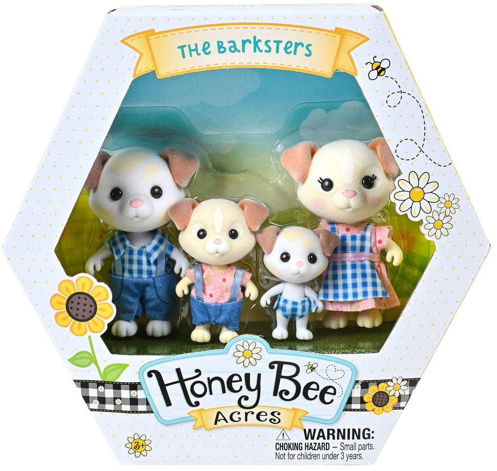 Honey Bee Acres The Barksters Dog Family Set