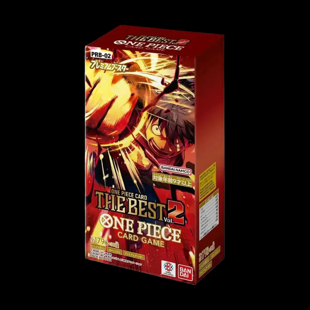 Display PRB-02 10 booster One Piece Card the Best 2
