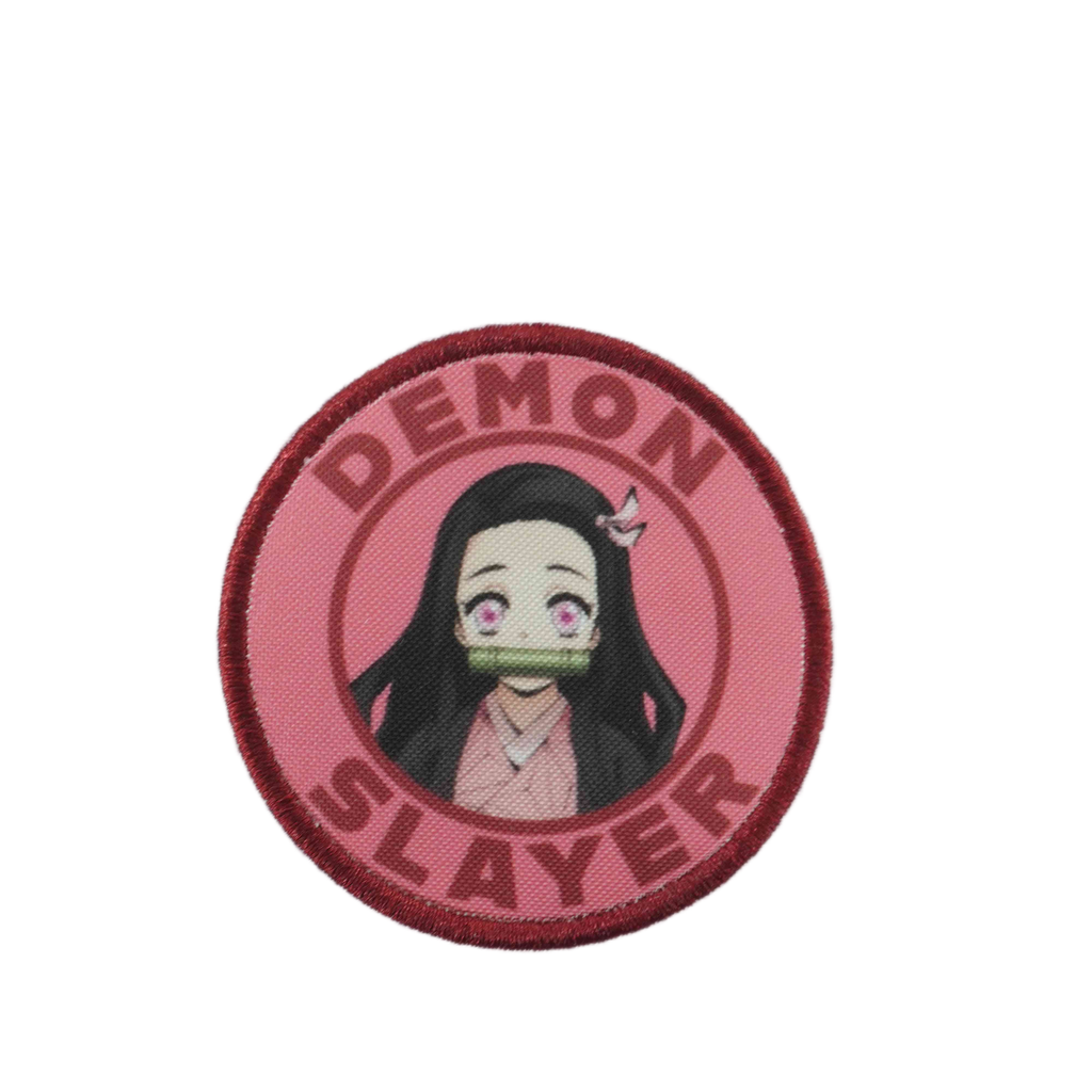 Demon Slayer Logo Cotton Canvas Women's Pink Mini Backpack