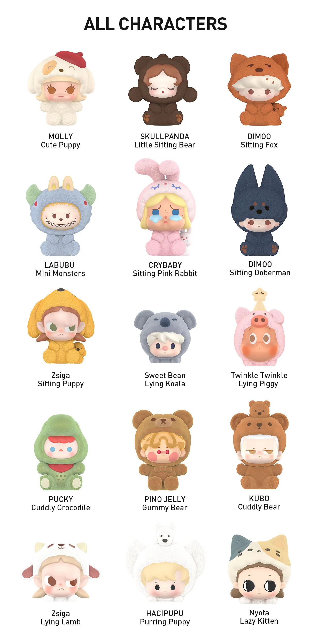 POP BEAN Pajama Cross Dressing Series BLIND BOX