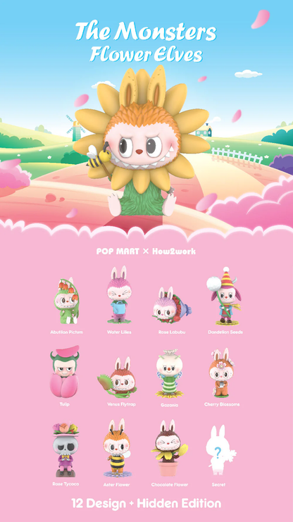 The Monsters Flower Elves Series Figures BLIND BOX