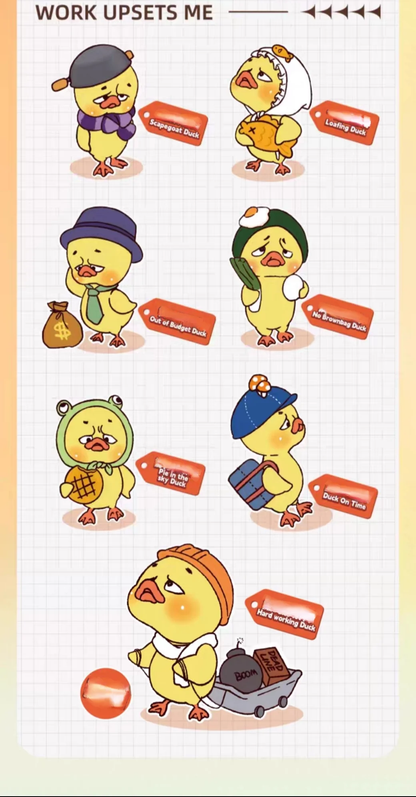 Upset Duck Work Upsets Me BLIND BOX