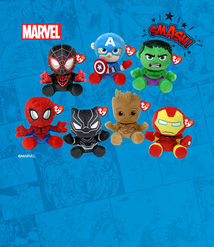 Ty Marvel Small Plush