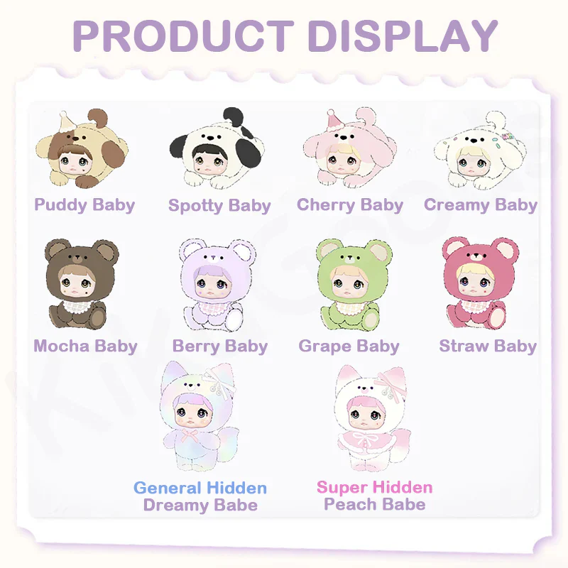 Nommi Baby Series Plush BLIND BOX